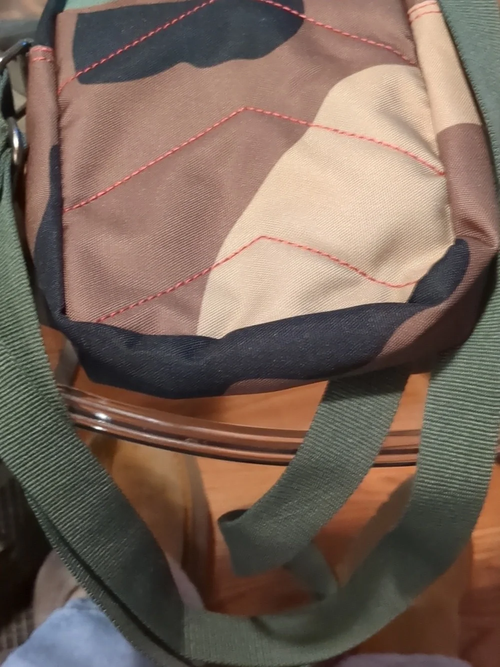 ORI LONDON Bond Pocket Crossbody Bag in Vintage Camo - Picture 12 of 12